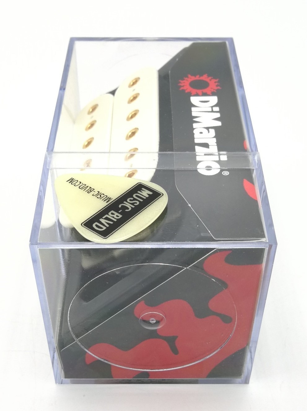 DiMarzio Dominion DP245FBC Zebra Bridge Pickup