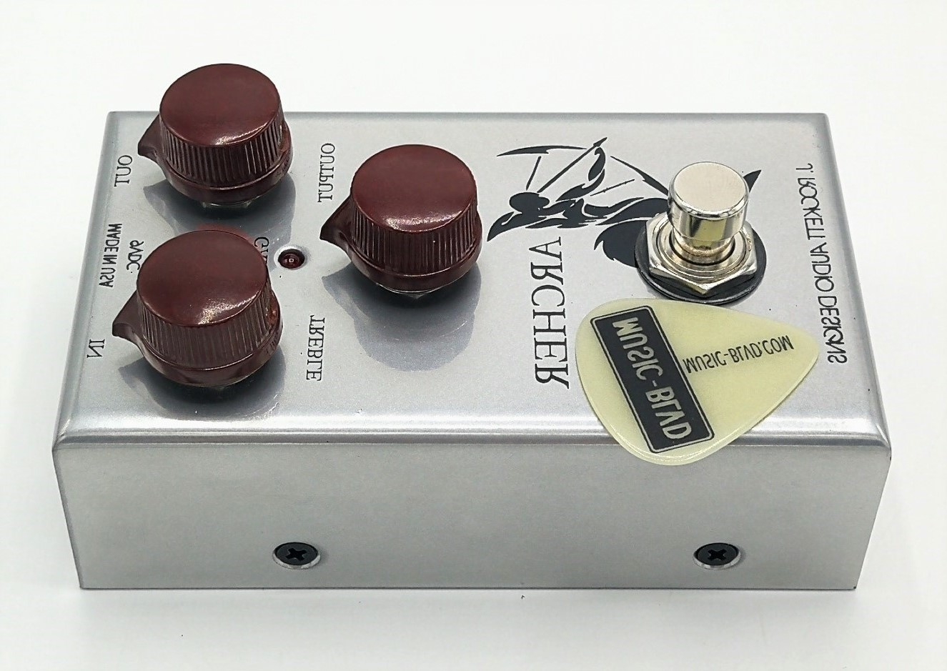 Rockett Pedals Archer Boost Overdrive Guitar Effects Pedal