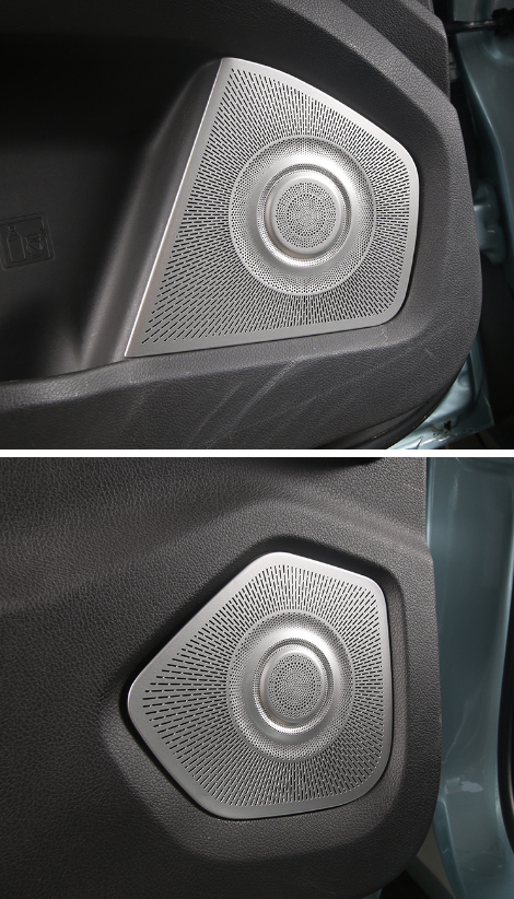 ชุดครอบลำโพง แผ่นตกแต่งลำโพง สำหรับรถยนต์ไฟฟ้า NETA V , NETA V pro ชุด 6 ชิ้น