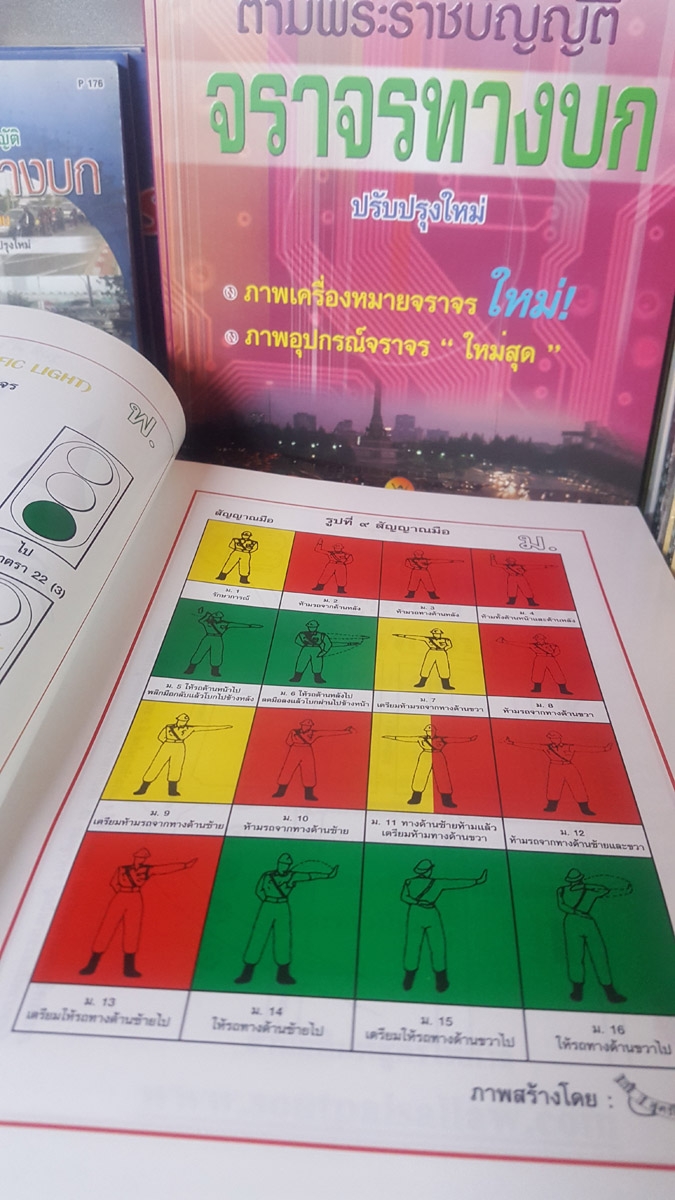 ฐานความผิดตั้งข้อหาตามพระราชบัญญัติจราจรทางบก ปรับปรุงใหม่