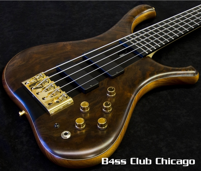 Marleaux Consat Custom 5 Walnut Burl