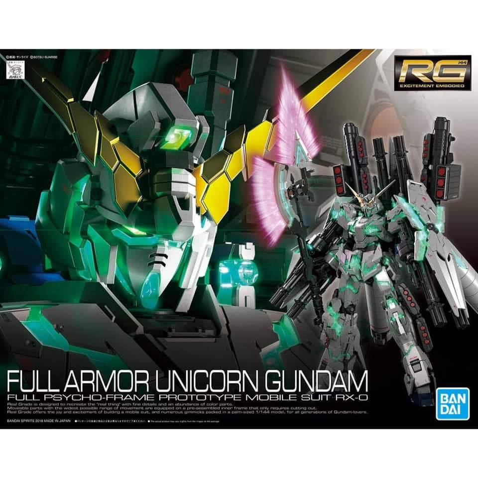 RG30 1/144 Full Armor Unicorn Gundam 5400yen