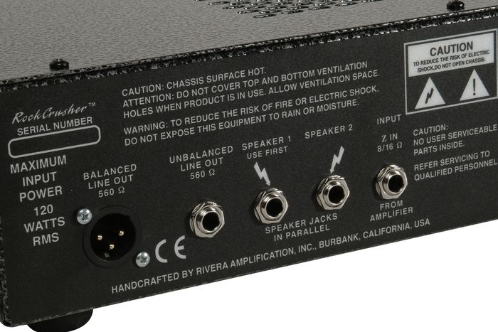 Rivera RockCrusher Power Attenuator Purple 8/16 Ohm