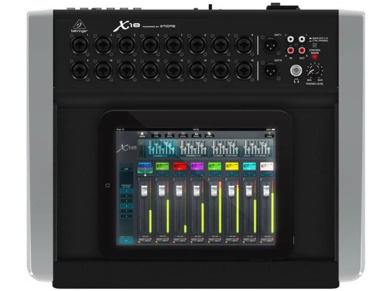 Behringer X Air X18 18-channel Tablet-controlled Digital Mixer