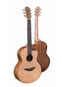 Sheeran By Lowden S03 S Model Acoustic Guitar w/ Cedar Top, Santos Rosewood Back & Sides, Ebony Fretboard, & Gig Bag