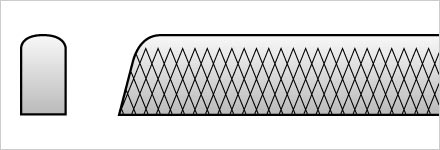 Stewart MacDonald Fret End Dressing File