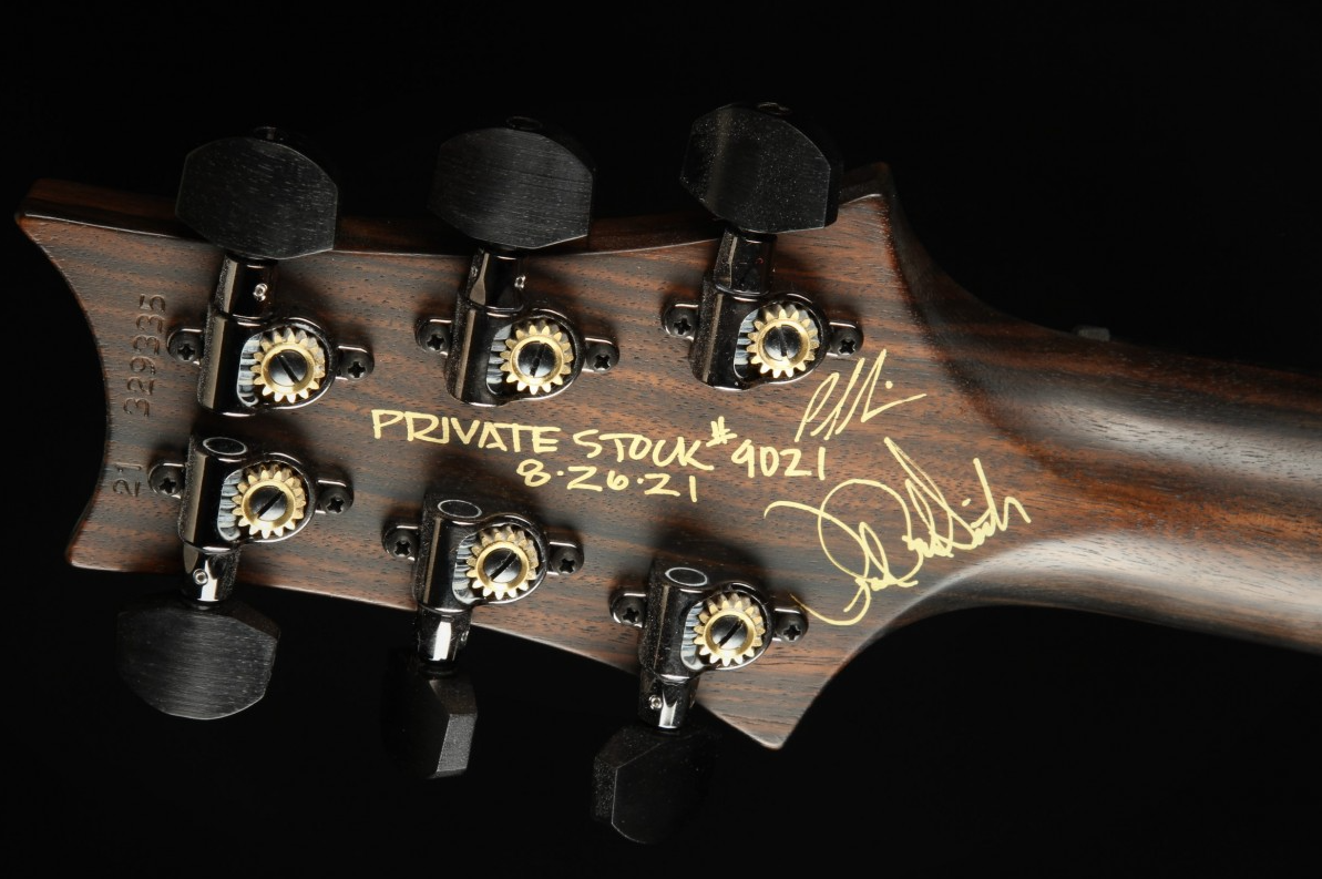 Paul Reed Smith Private Stock #9021 Special Semi-Hollow F-Hole Macassar Ebony - Sub Zero Glow