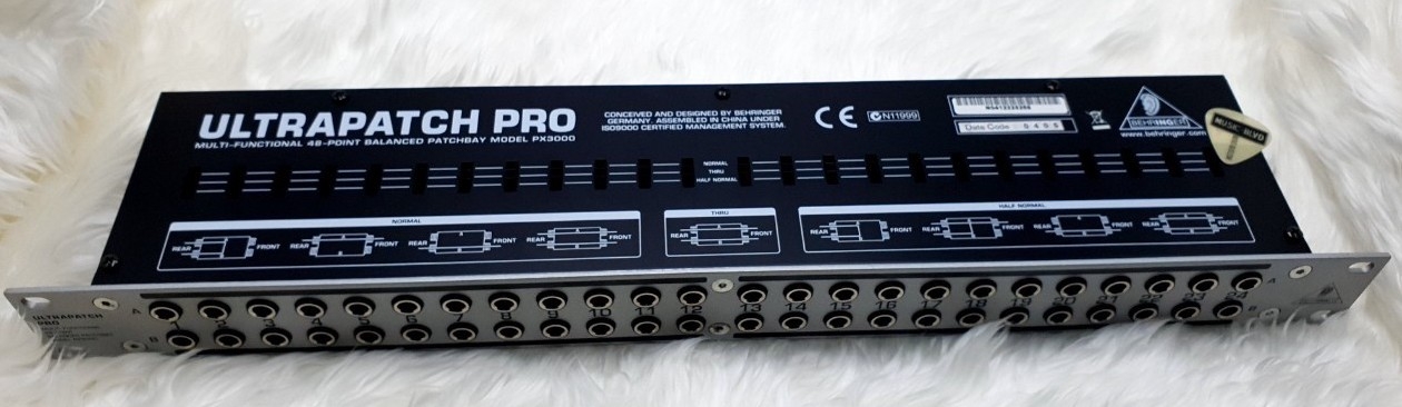 BEHRINGER PX3000 Ultrapatch Pro 48 パッチベイ Behringer PX3000 Ultrapatch Pro – United States