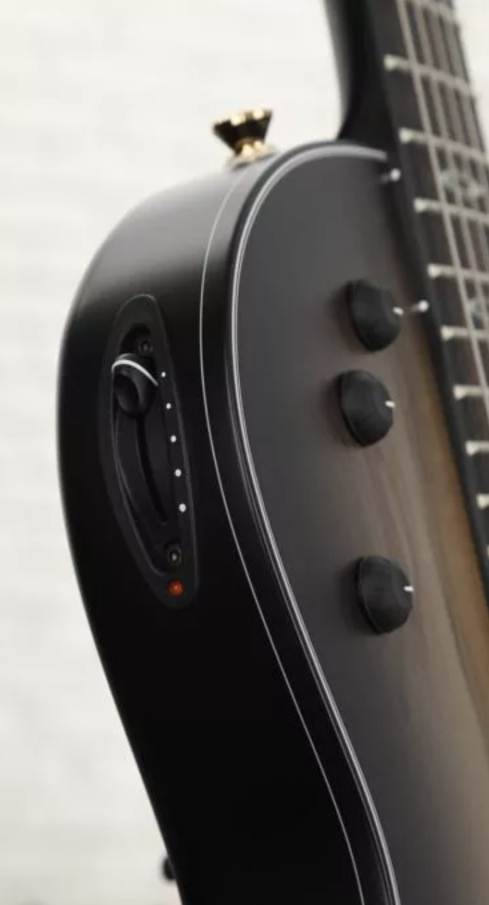 Taylor T5z Custom Sassafras - Transparent Black with Special Ebony Fingerboard