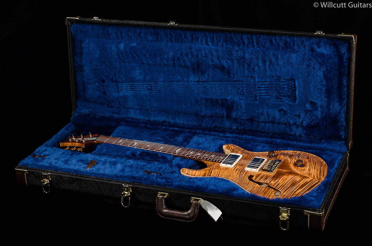 PRS Wood Library Custom 24 Semi-Hollow Swamp Ash Copperhead