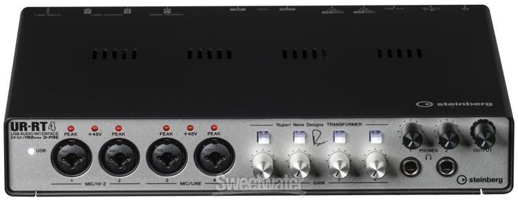 Steinberg UR-RT4 USB Audio Interface with 4 Rupert Neve Transformers