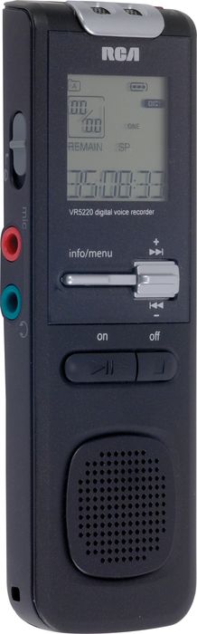 RCA VR5320R 1GB Digital Voice Recorder with Voice Management Software