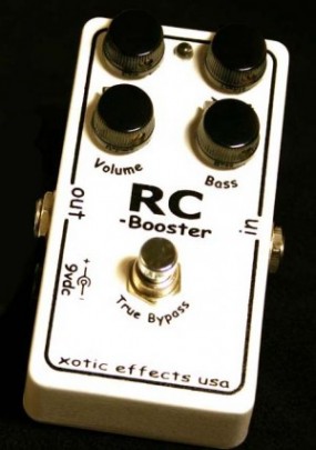 Xotic Effects RC Booster Clean Boost Guitar Effects Pedal
