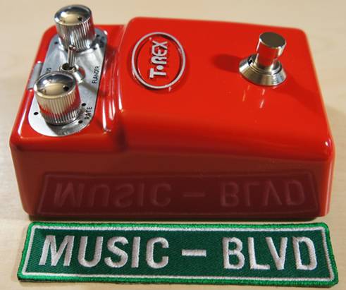 T-Rex Tonebug Chorus and Flanger Guitar Effects Pedal (Red)