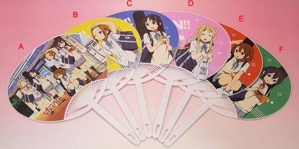 พัด K-on Lawson Fair 1 อัน (แท้)[B,E]คลิ๊กอ่านก่อนซื้อ