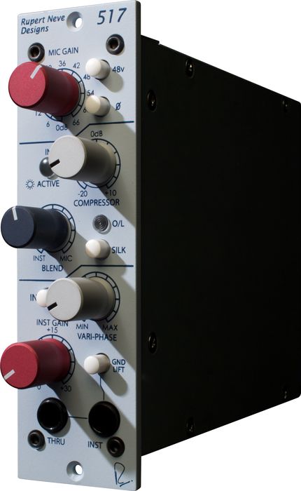 Rupert Neve Designs Portico 517: 500 Series Mic Pre / DI / Comp