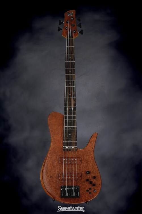 Fodera Imperial Elite, NAMM 2017 Display - Redwood Burl