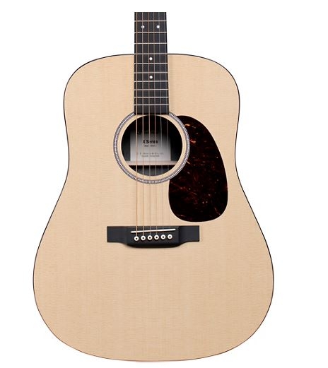 Martin D-X1E HPL Sitka Spruce Dreadnought Acoustic-Electric Guitar Natural