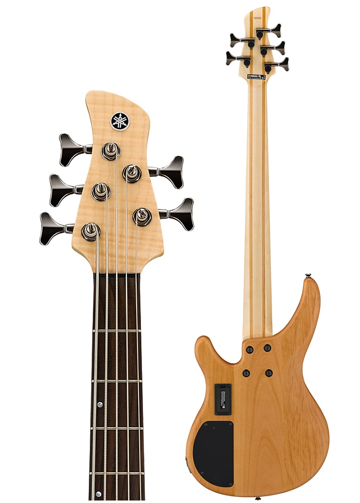Yamaha TRBX605FM 5-String Electric Bass Natural Satin,dark red burst,matte amber,translucent black