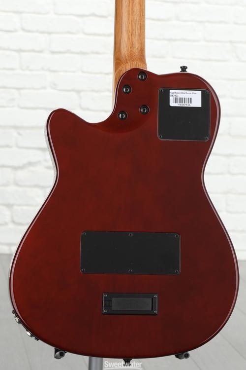 Godin A6 Ultra - Denim Blue Flame