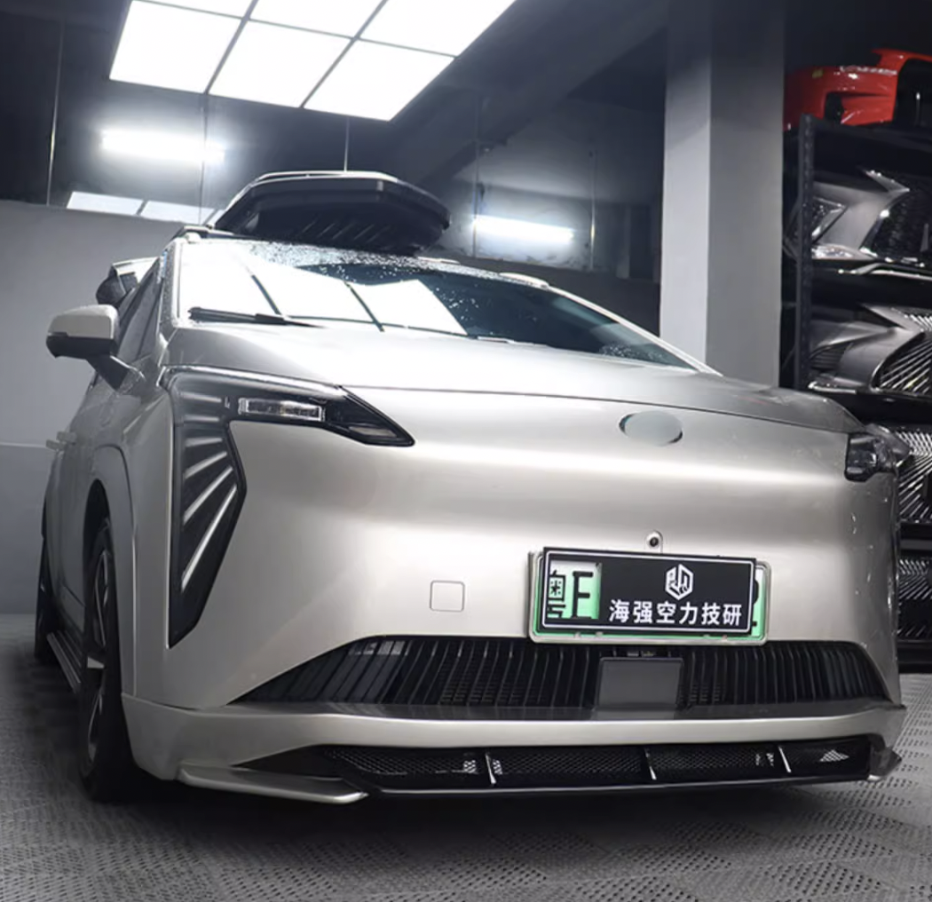 ชุดแต่งรถยนต์รอบคัน GAC Aion Y Plusทรง MODULO งาน ABSเข้ารูปติดตั้งง่าย