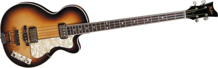 Hofner 500/2 Club Bass Guitar Sunburst