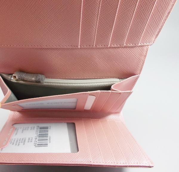 กระเป๋าสตางค์ LOUIS FONTAINE กะปิอ่อนเมทาลิก ใหม่ แท้