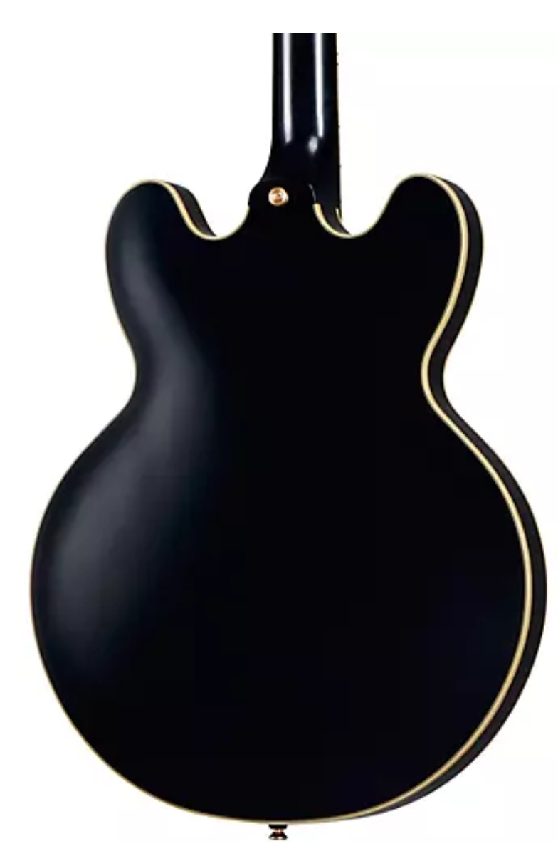 Epiphone Emily Wolfe Sheraton Stealth Semi-Hollow Electric Guitar Black Aged Gloss