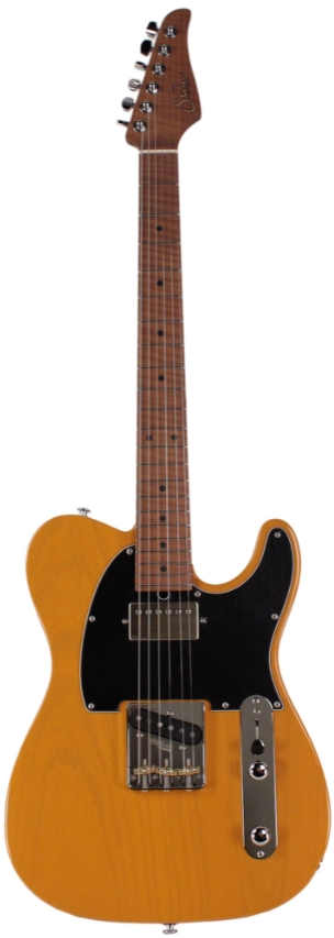 Suhr Select Classic T HS Roasted, Flamed, Swamp Ash, Butterscotch Blonde