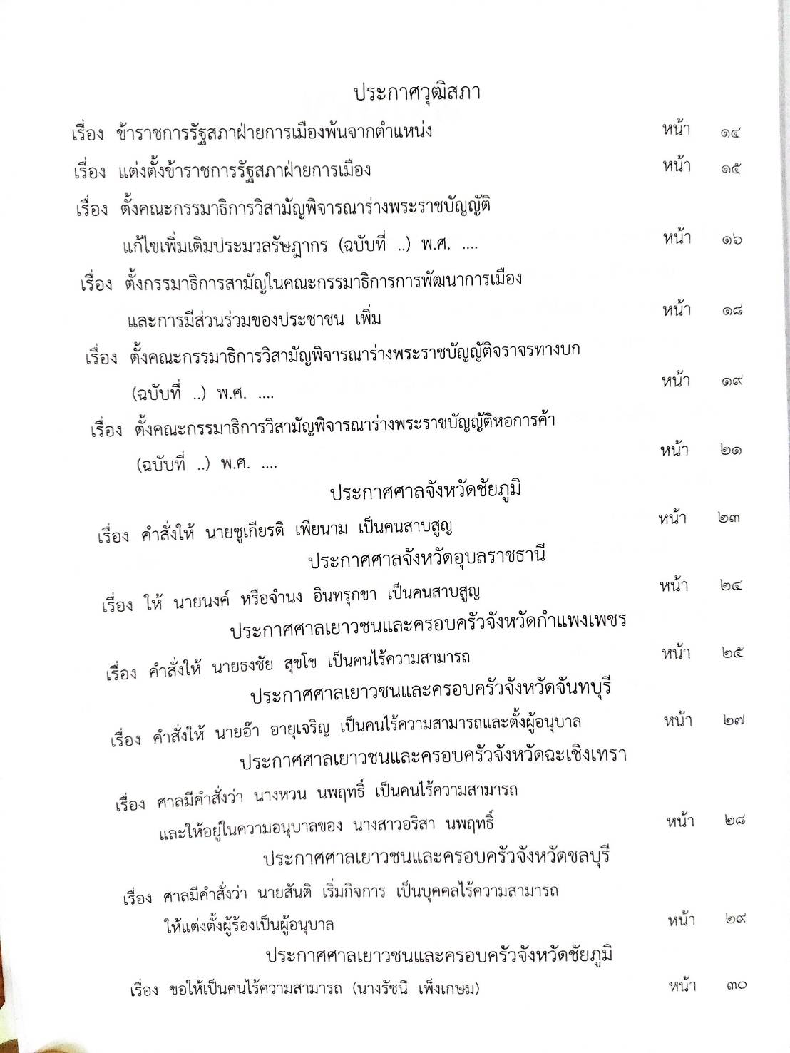 กฎหมายออกใหม่ ตอนที่ 68/65 16 ประกาศเจ้าพนักงานพิทักษ์ทรัพย์