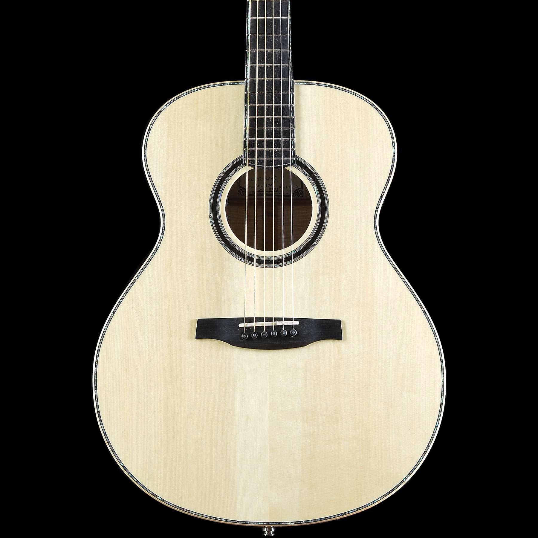 PRS Private Stock Acoustic Tonare Grand Green Nightshade Smoked Burst Maple