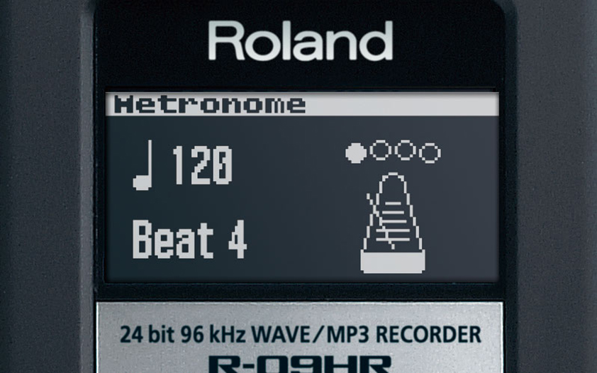 Roland R-09HR High-Resolution WAVE/MP3 Recorder