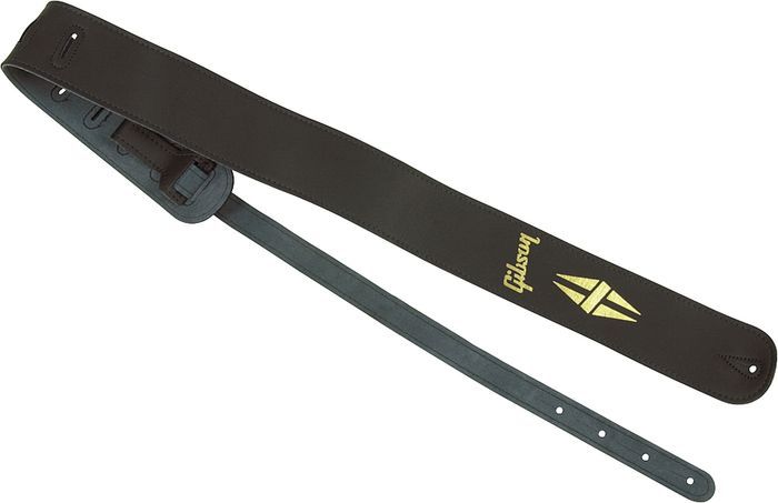 Gibson ASGG-GL10 Black Beauty Leather Guitar Strap