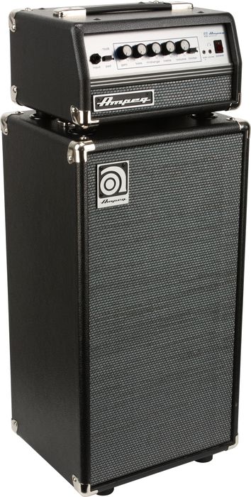 Ampeg Micro-VR Bass Amp Head and SVT210AV Bass Speaker Cabinet Stack