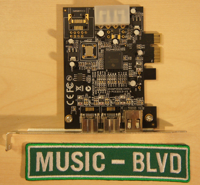 Sonnet Allegro FW800 PCIe - 3 Port Expansion Card