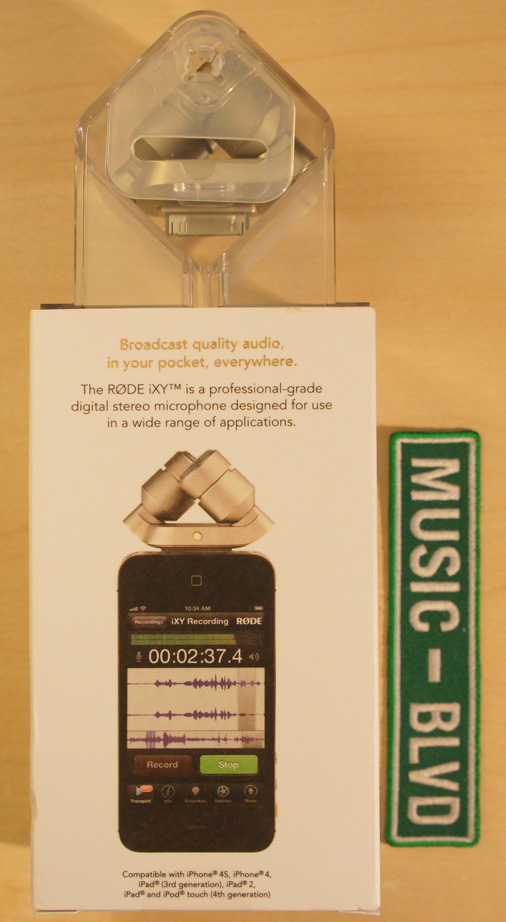 Rode iXY Stereo Recording Microphone for iPhone/iPad