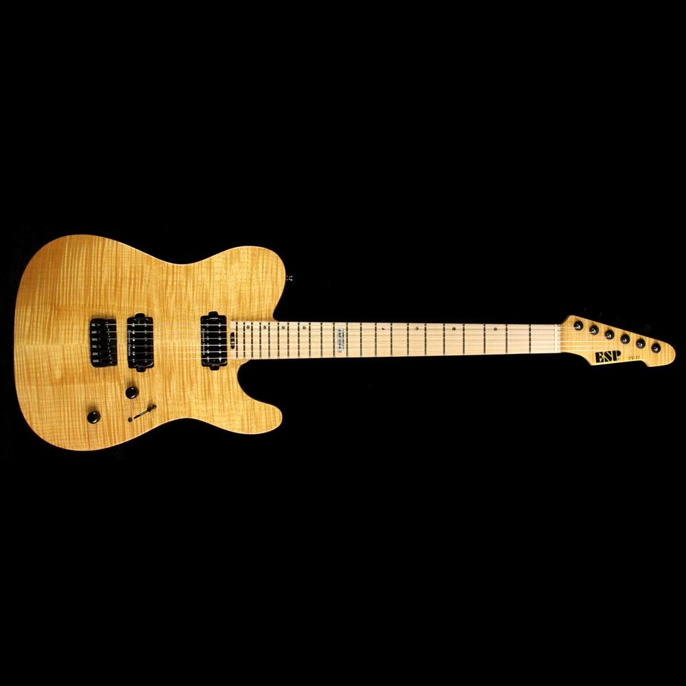 ESP USA TE-II Hardtail Electric Guitar - Vintage Natural