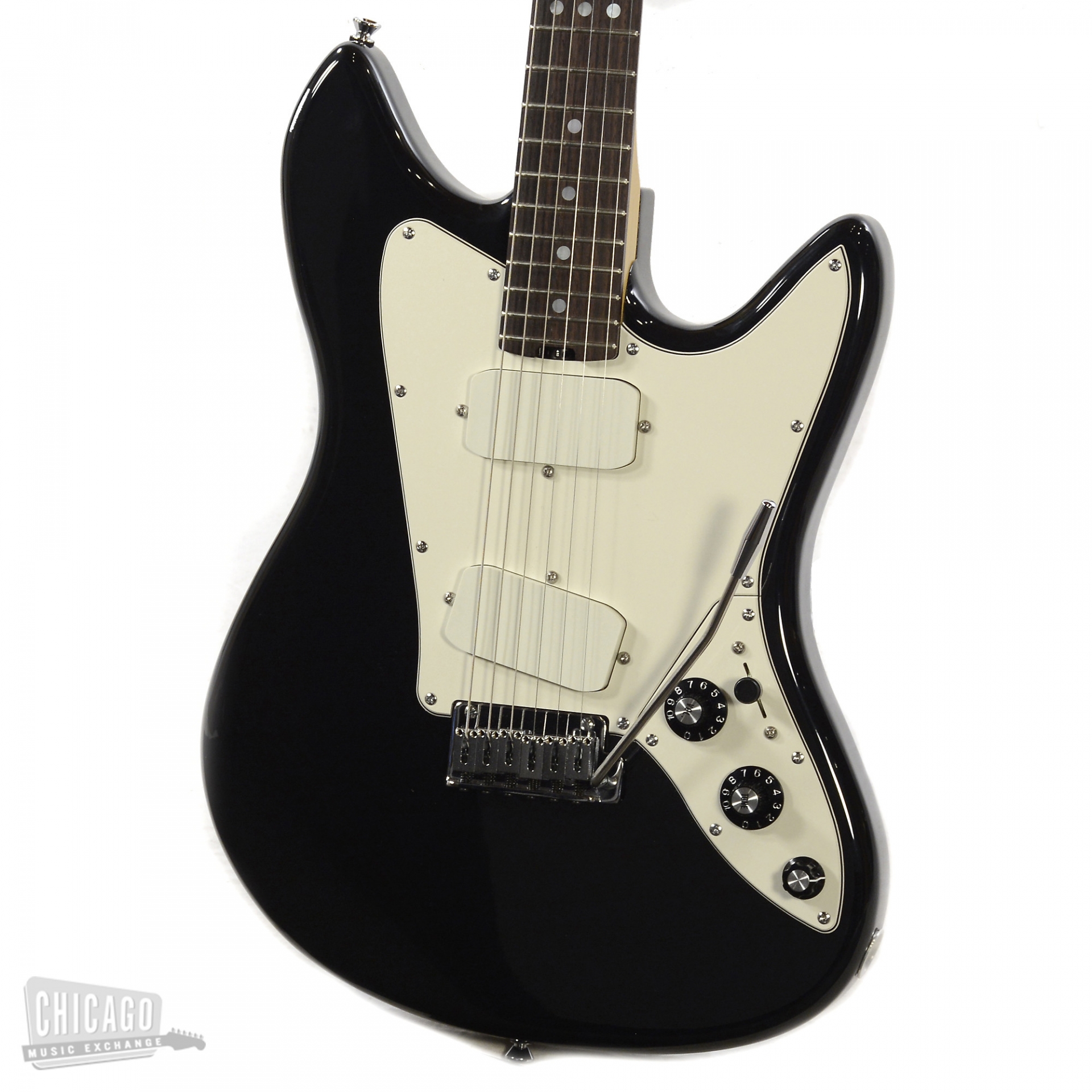 Swope Geronimo Knock Around Relic Black Tremolo