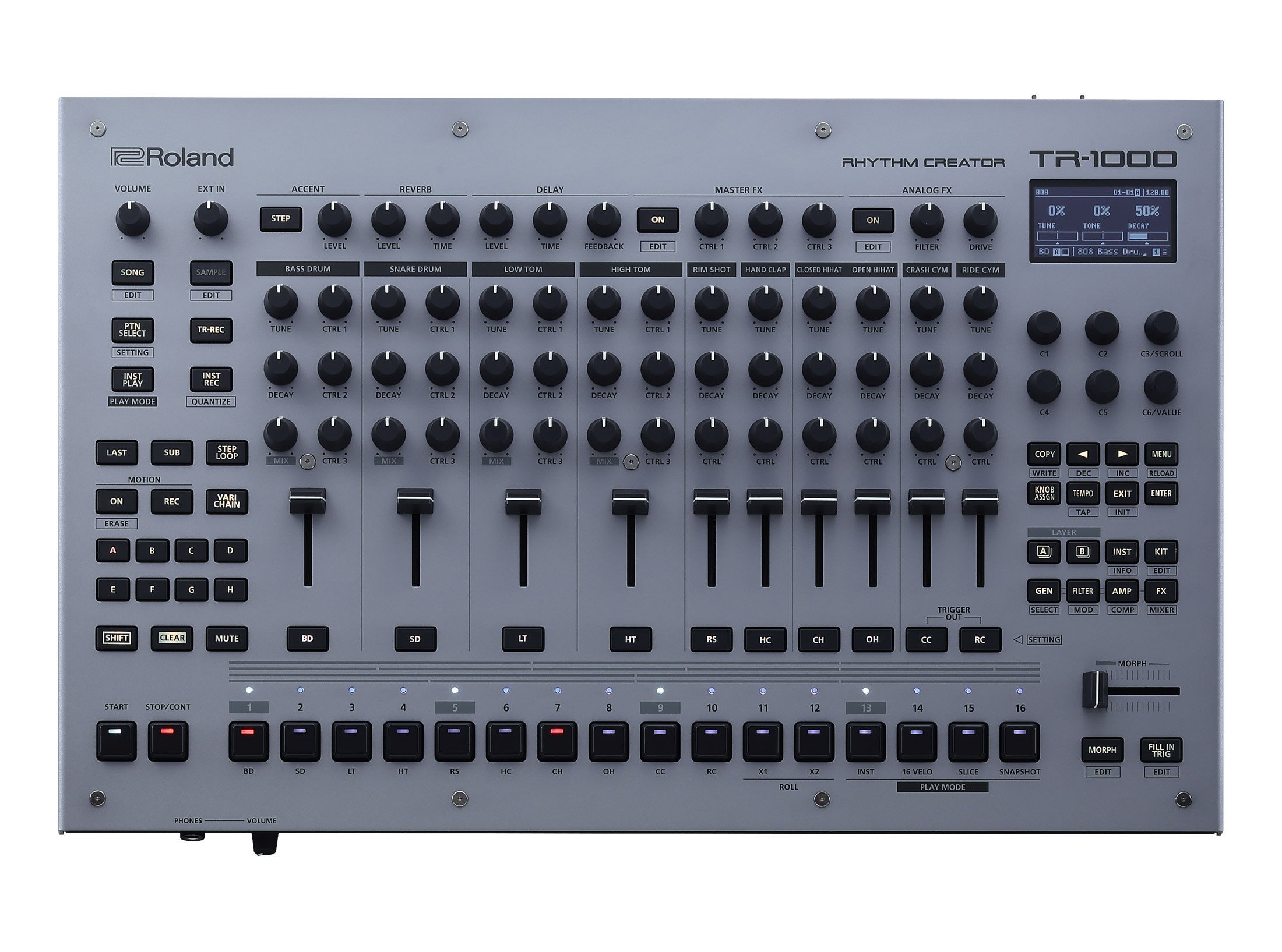 Roland TR-1000 Rhythm Creator Hybrid Drum Machine