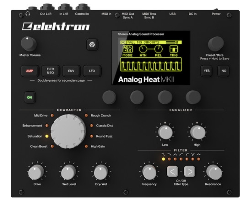 Elektron Analog Heat MKII Stereo Sound Processor