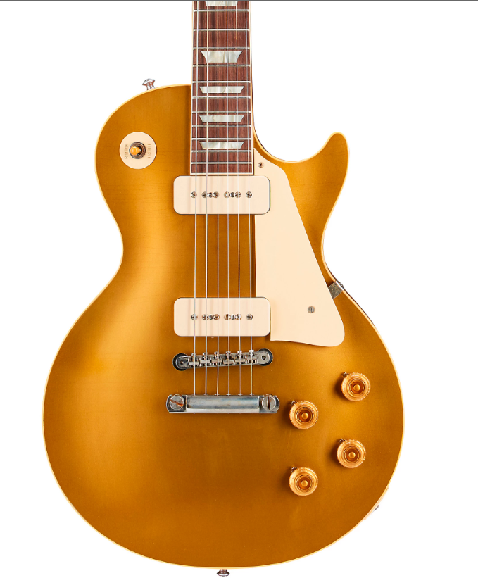 Gibson Custom Murphy Lab 1956 Les Paul Goldtop Reissue Ultra Light Aged Electric Guitar Double Gold