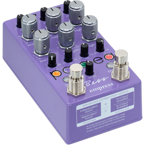 Empress Effects Bass ParaEq Parametric 3-Band Equalizer Pedal