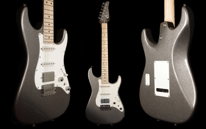 Tom Anderson Classic Sparkle Charcoal - HSS