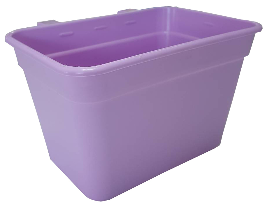 กระถางต้นไม้สวนแนวตั้งเหลี่ยมวางตั้งได้ สีม่วง