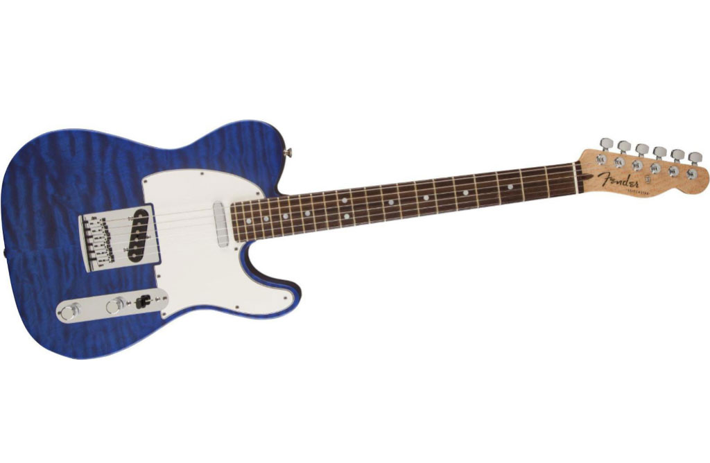 Fender Custom Shop Custom Deluxe Telecaster Electric Guitar with Rosewood Fingerboard