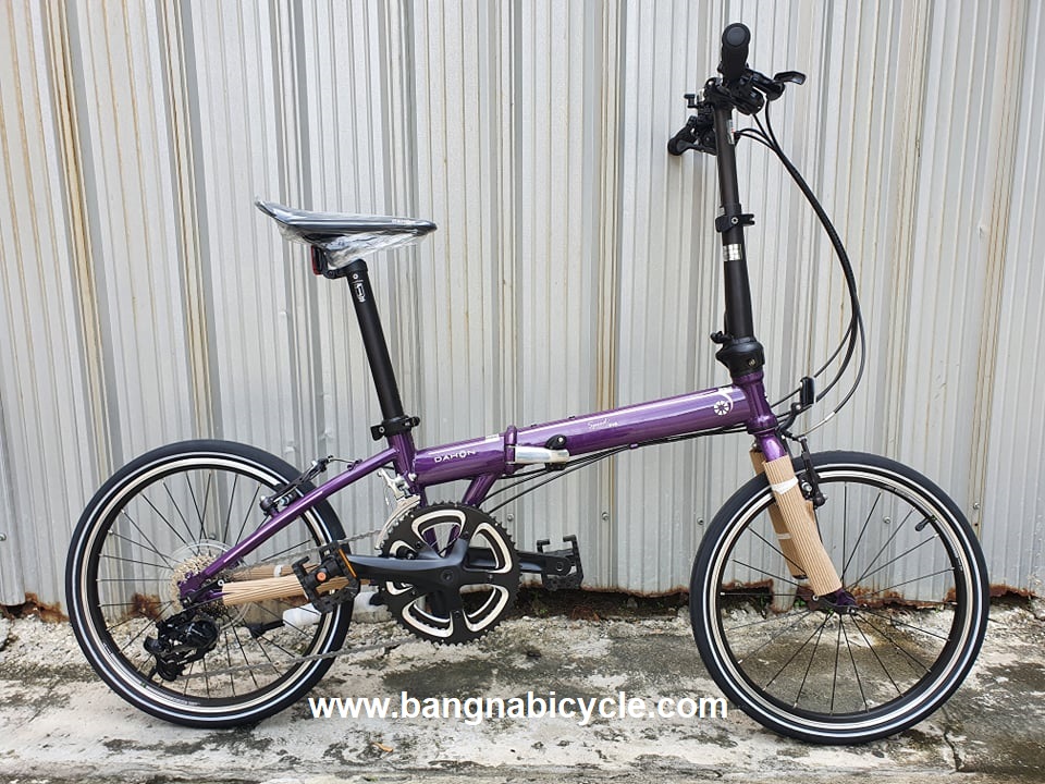 DAHON Speed P18 เฟรมโครโมลี่ แถมหลักอานสูบในตัว