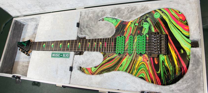 Ibanez UV77 RE Steve Vai Signature Electric Guitar (Swirl)