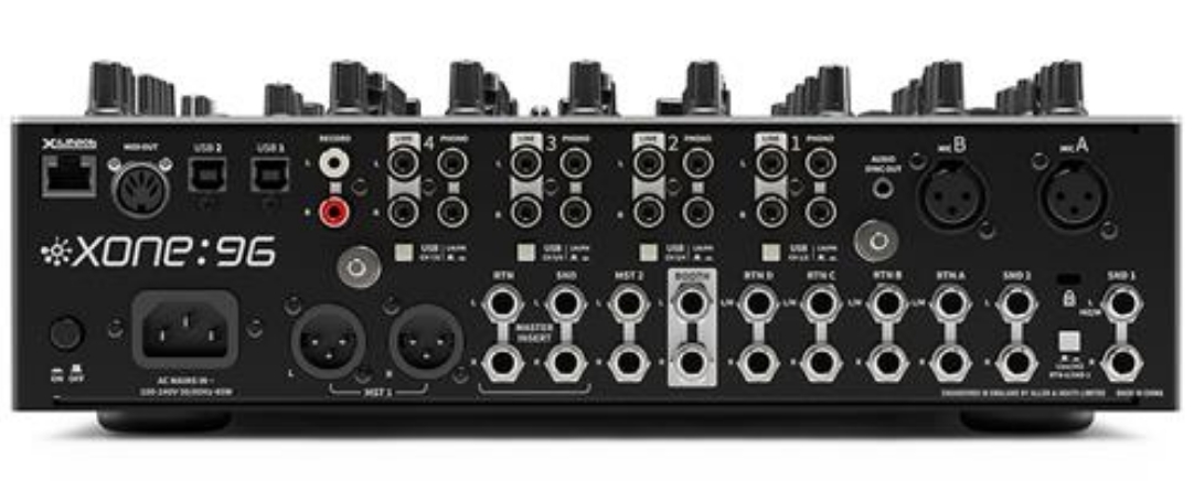Allen & Heath XONE:96 Professional 6-Channel Analog DJ Mixer