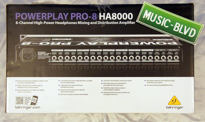Behringer Powerplay PRO-8 HA-8000 Headphone Amp