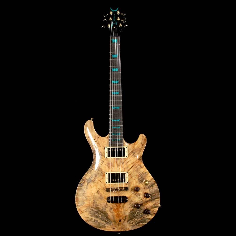 Dean USA Icon Exotic Buckeye Burl - Natural